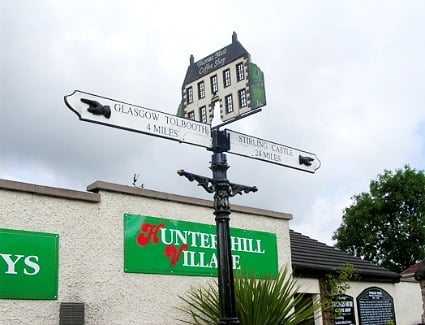 Book a hotel near Huntershill Village